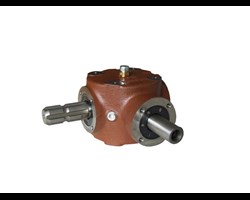  &Uuml;bersetzungs-Umkehrgetriebe, Drehrichtung: rechts ! 
 &Uuml;bersetzungs-Umkehrgetriebe i=Z1:2, 78 Z RN30 - X 0 - Y 00, Gew. Ausgangsw. M 14 Drehrichtung rechts /23, 
 Farbe: rot grundiert 
 passend f&uuml;r unsere Modelle: W-SEC ZMG, WISA ZMG, R-CUT ZMG 