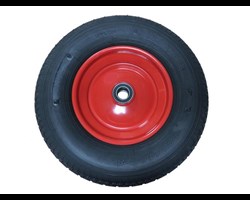  Luftbereiftes Rad mit Kugellager 
 Technische Daten: 415 mm x 110 mm, 25 mm Metallradkranz, 51 mm Radkranzbreite 
 Geeignet f&uuml;r WIDL X-Holzspalter 