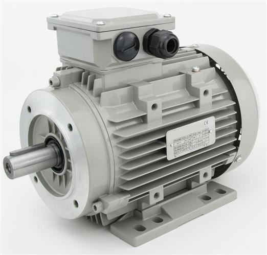  
 Bauform: B34A 
 Leistung: 1,5 kW 
 Drehzahl: 4-polig - 1500 U/min 
 Spannung: 230/400 V 
 