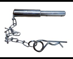  Oberlenkerbolzen 19 / 25 mit Kette und Federstecker 
 &nbsp; 