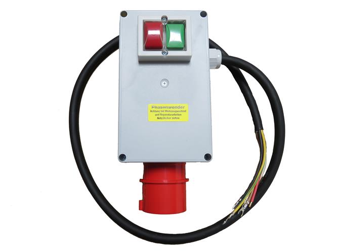  Schalter K-3000 Magn., 400 V 
 Schalter-Stecker-Kombination mit Phasenerkennung ohne Bremse (Magnetbremse) 
 Modell-Nr.: 00453005 
 Passend f&uuml;r unsere Modelle: BK-450/500 S Basic, BK-450/500 S/H Profi 
 Die Lieferung enth&auml;lt einen Schaltplan. 