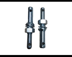  Unterlenkerbolzen f&uuml;r Dreipunktanh&auml;ngung 
 Die Lieferung enth&auml;lt ein St&uuml;ck. 
 Geeignet f&uuml;r alle Wippkreiss&auml;gen mit Zapfwellenantrieb und Kombiantrieb Zapfwelle/Motor 